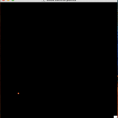 Bezier curve and line drawing algorithm demo